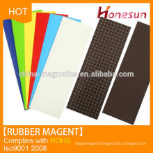 plastic coated magnet soft rubber magnet sheets